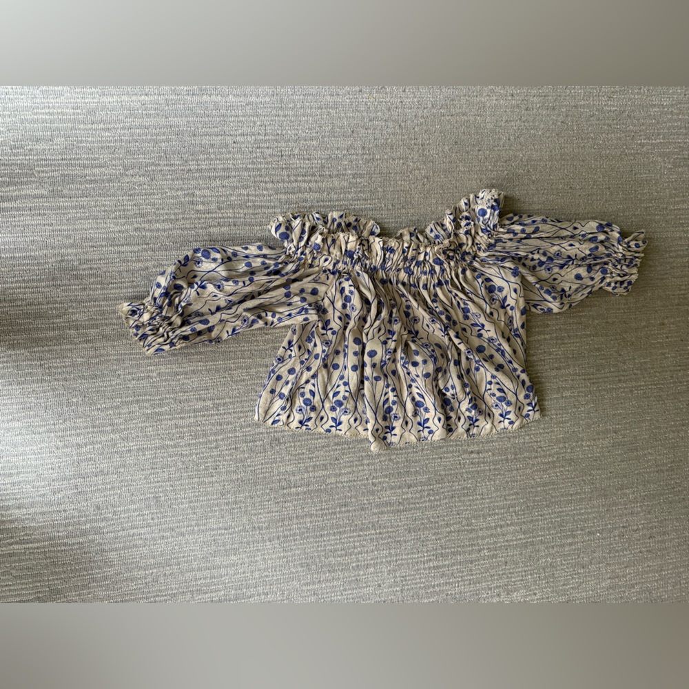Agua by Agua Bendita Urucu Off-Shoulder Blouse XS - Picture 7 of 9